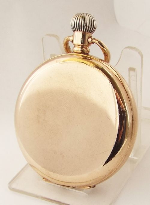 fig 2. A vintage 1920s Tavannes half hunter pocket watch.