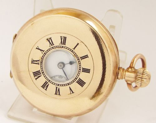 A 1920s Neva Half Hunter Pocket Watch.
