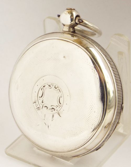 fig 1. An antique silver Waltham Airedale pocket watch, 1885.