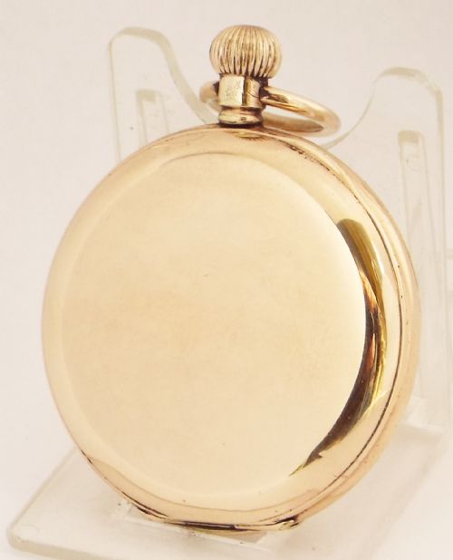 fig 2. Antique 1903 Waltham half hunter pocket watch.