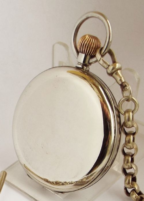 fig 1. A vintage 1920s Kays Standard Lever pocket watch & chain.