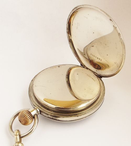 fig 2. A vintage 1920s Kays Standard Lever pocket watch & chain.