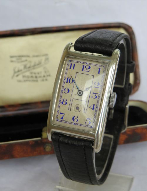 Gents 1930 Silver Rotary Maximus Wristwatch