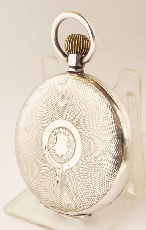 fig 1. An antique silver pocket watch, 1913.