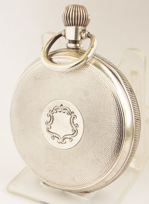 fig 1. An antique silver pocket watch, 1918.