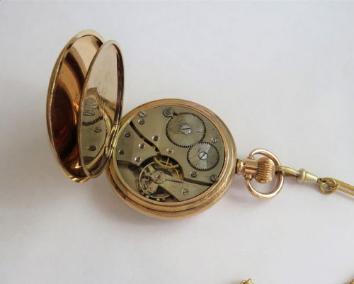 fig 2. Kay & Co pocket watch and chain