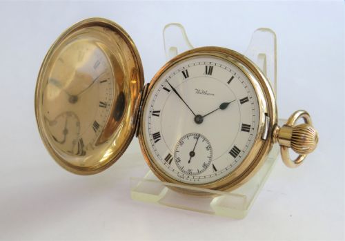Antique Waltham Full Hunter Pocket Watch, 1919
