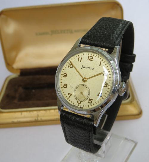 Gents 1940s Helvetia Wrist Watch