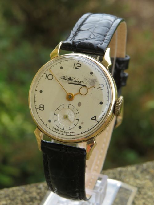 Gents 1940s Smiths Wrist Watch for Thomas Russell