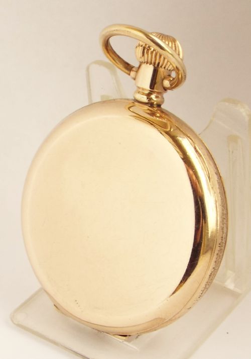 fig 2. 1930s Herald full hunter pocket watch by Revue Thommen.