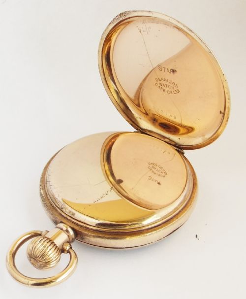 fig 2. A 1920s Rands stem winding pocket watch.