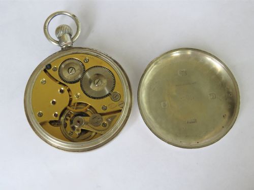 fig 2. Silver Dimier Freres pocket watch, T&GWU