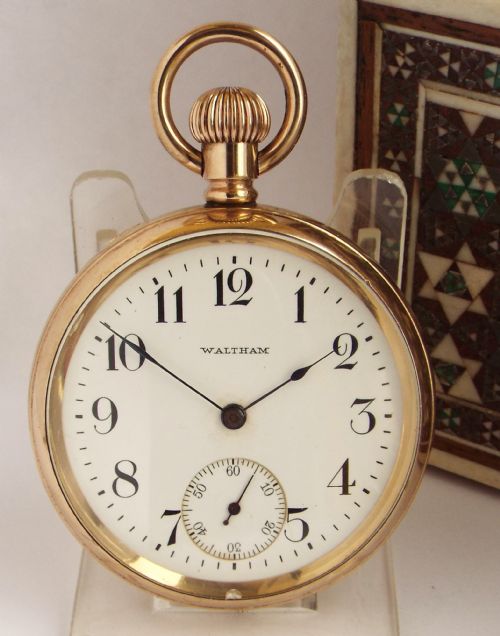 Antique Waltham Traveler Pocket Watch 1902.