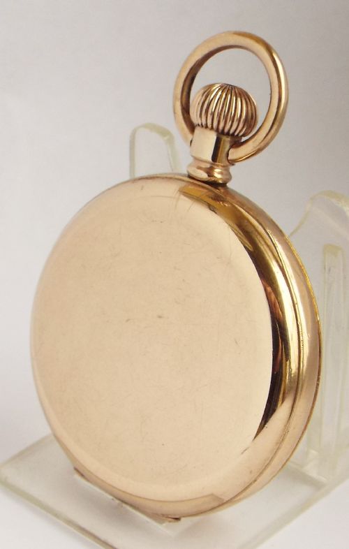 fig 1. Antique Waltham Traveler pocket watch 1902.