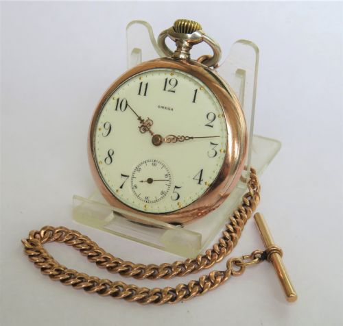 Antique Omega Pocket Watch, Circa 1910s