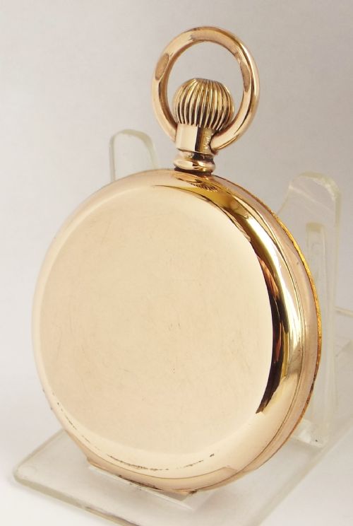 fig 1. Antique Waltham Traveler pocket watch 1901.