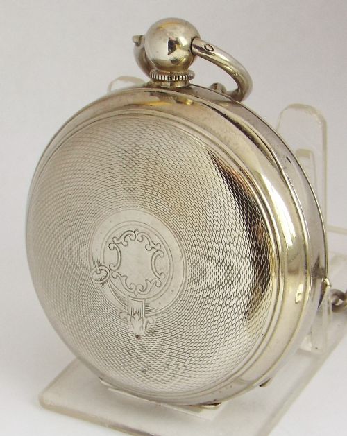 fig 1. Antique La Pive pocket watch and chain