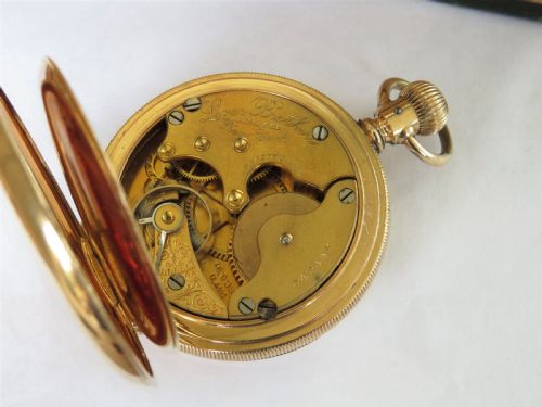 fig 2. Antique private label Seth Thomas pocket watch