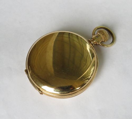 fig 4. Antique private label Seth Thomas pocket watch
