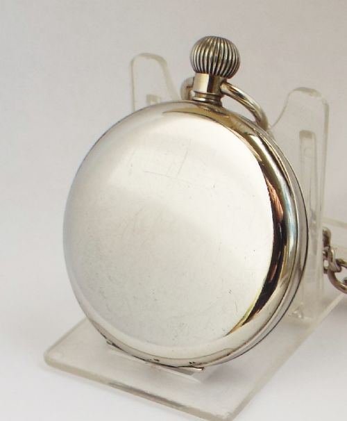 fig 1. 1930s Swiss pocket watch and chain.