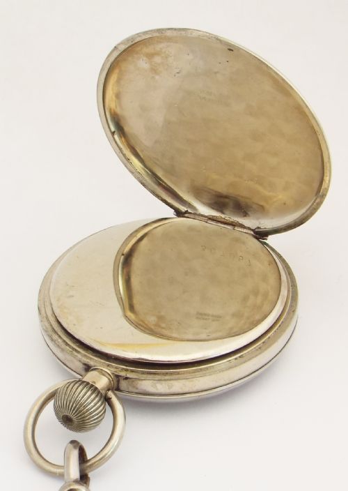 fig 2. 1930s Swiss pocket watch and chain.