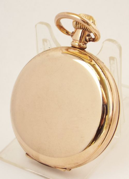 fig 2. A 1920s Record full hunter pocket watch.