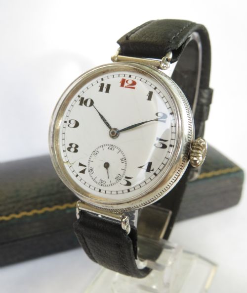 Gents 1924 Silver Longines Wristwatch