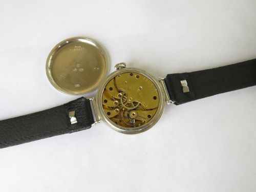 fig 2. Gents 1924 silver Longines wristwatch
