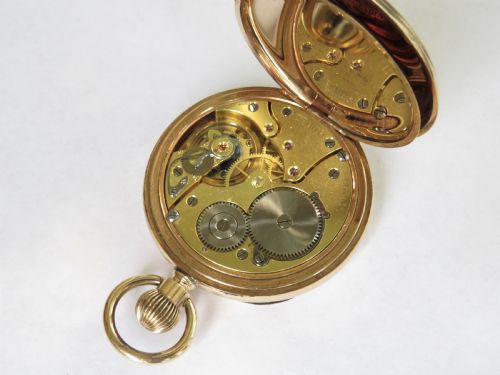 fig 1. Antique Zenith pocket watch, 1918