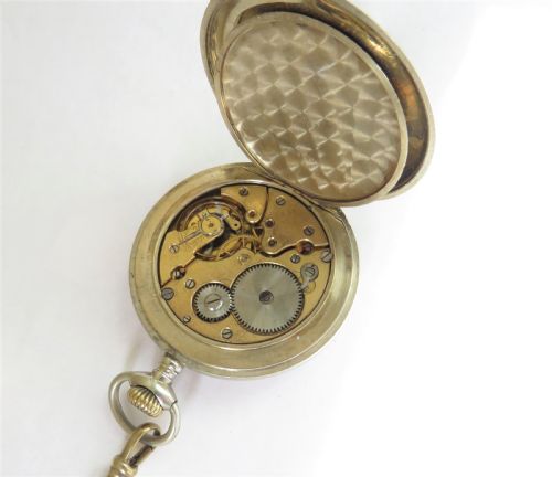 fig 1. Antique pocket watch and chain