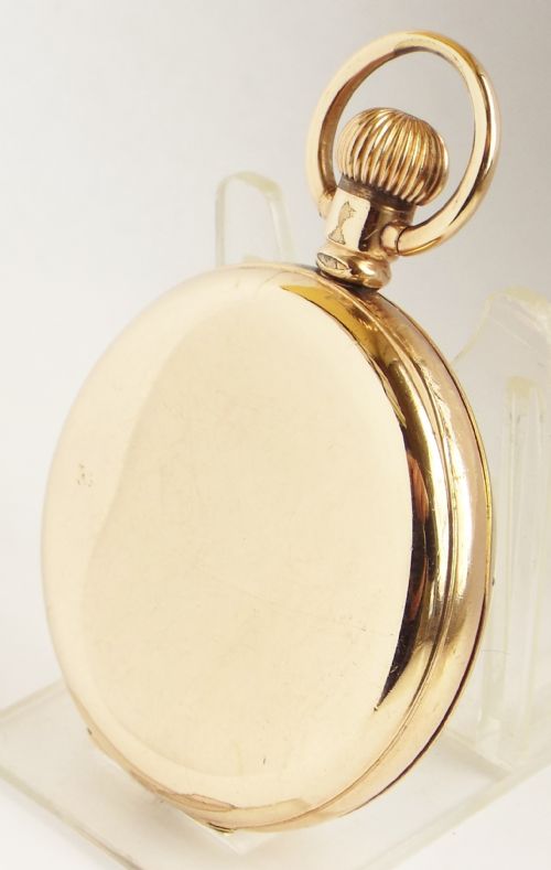 fig 1. Antique 1912 Waltham pocket watch.