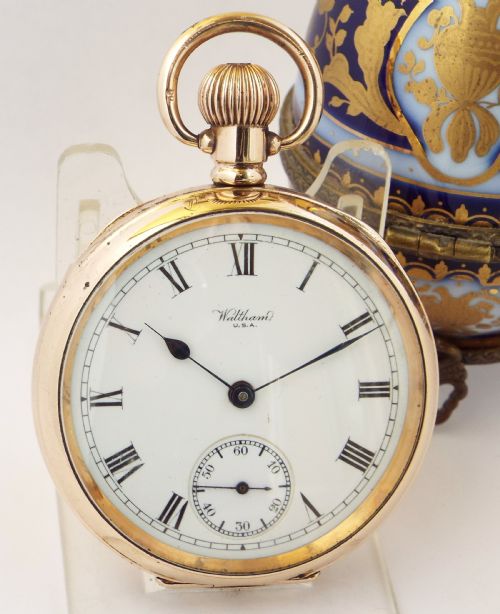 Antique 1917 Waltham Pocket Watch.
