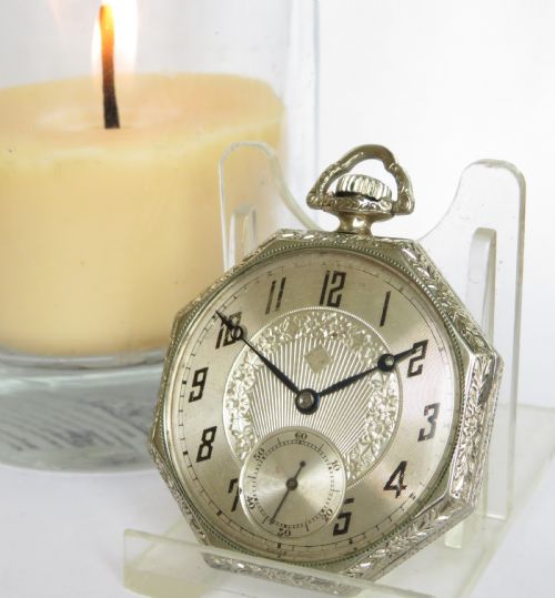 1930s Art Deco Cyma Pocket Watch