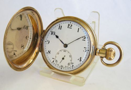 1930s Revue Full Hunter Pocket Watch