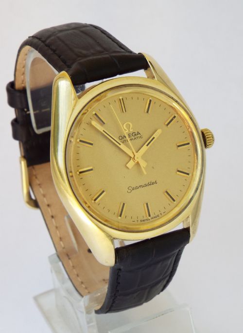 fig 1. Gents Omega Seamaster automatic wrist watch, 1969