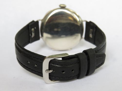 fig 2. Gents silver 1925 Vesta wrist watch by Rotary
