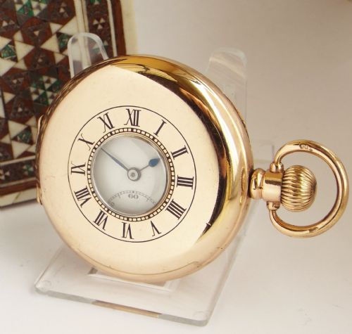 A 1920s Rode Half Hunter Pocket Watch.