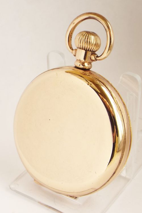 fig 2. A 1920s Rode half hunter pocket watch.