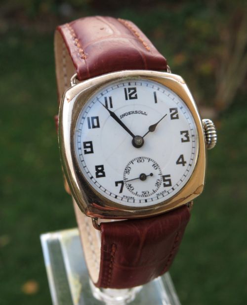fig 1. Gents 1920s Ingersoll wristwatch