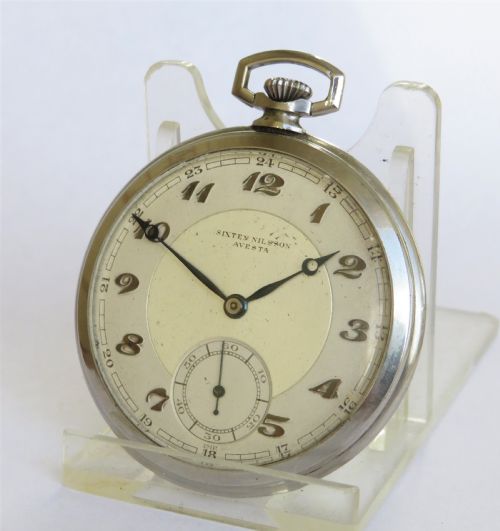 1930s G Thommen Revue Pocket Watch