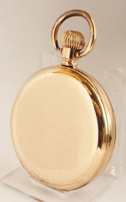 fig 1. Antique 1912 Waltham pocket watch.