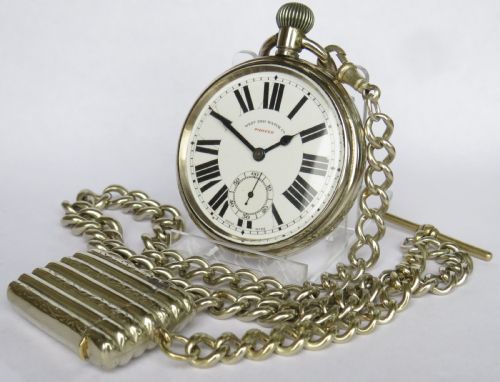1930s West End Watch Co 'Pioneer' Watch and Chain