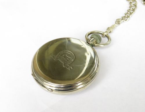 fig 1. 1930s West End Watch Co 'Pioneer' watch and chain