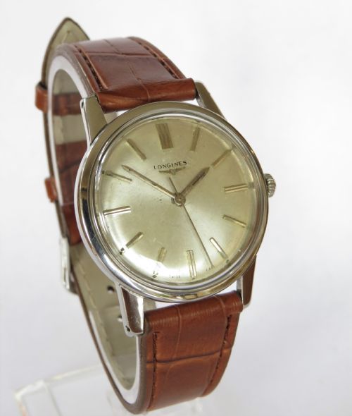 fig 1. Gents 1962 Longines wrist watch