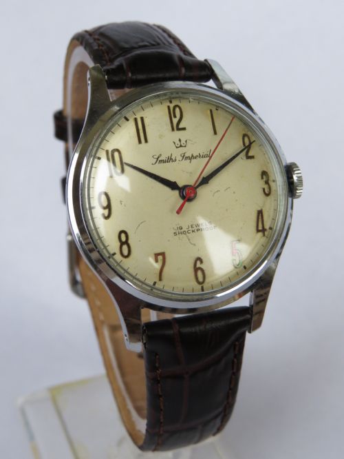 fig 1. Gents Smiths Imperial wrist watch, c1960
