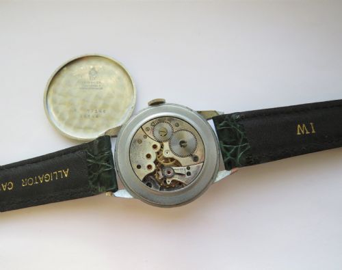 fig 1. Gents late 1940s Movado wrist watch