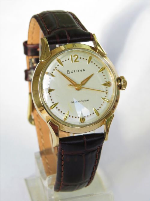 fig 1. Gents 1960 Bulova wrist watch