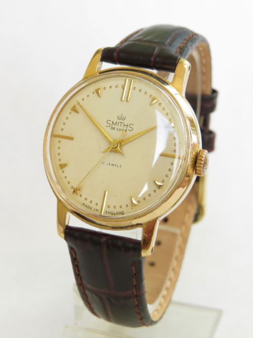 Gents Late 1950s Smiths De Luxe Wrist Watch