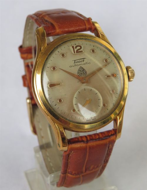 fig 1. Gents 1951 Tissot automatic wrist watch