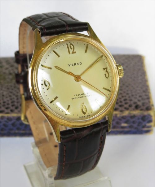 Gents Boxed 1950s Kered Wrist Watch
